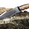 Jagdmesser - Handgemachtes Naturmesser - auf Wunsch mit Gravur ORT1005 -1