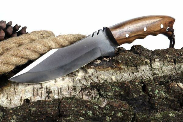 Jagdmesser - Handgemachtes Naturmesser - auf Wunsch mit Gravur ORT1005 -1