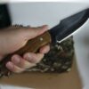 Jagdmesser - Handgemachtes Naturmesser - auf Wunsch mit Gravur ORT1006 -3