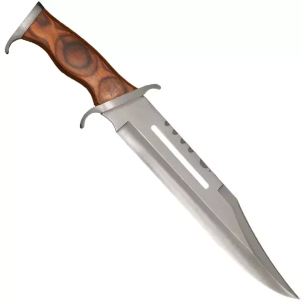 Bowie John Rambo Messer Jagdmesser Outdoor Lederetui - KSL-007 – Bild 2