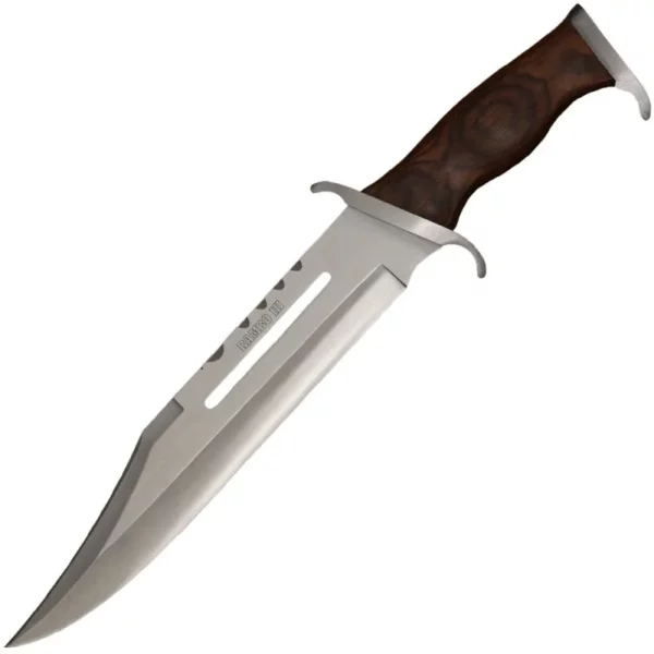 Bowie John Rambo Messer Jagdmesser Outdoor Lederetui - KSL-007 – Bild 3